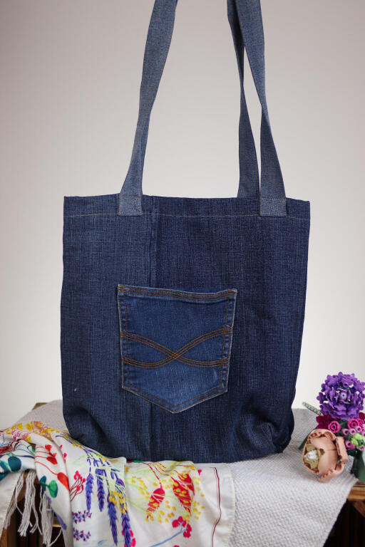 Torba Jeansowa z Haftem (10)